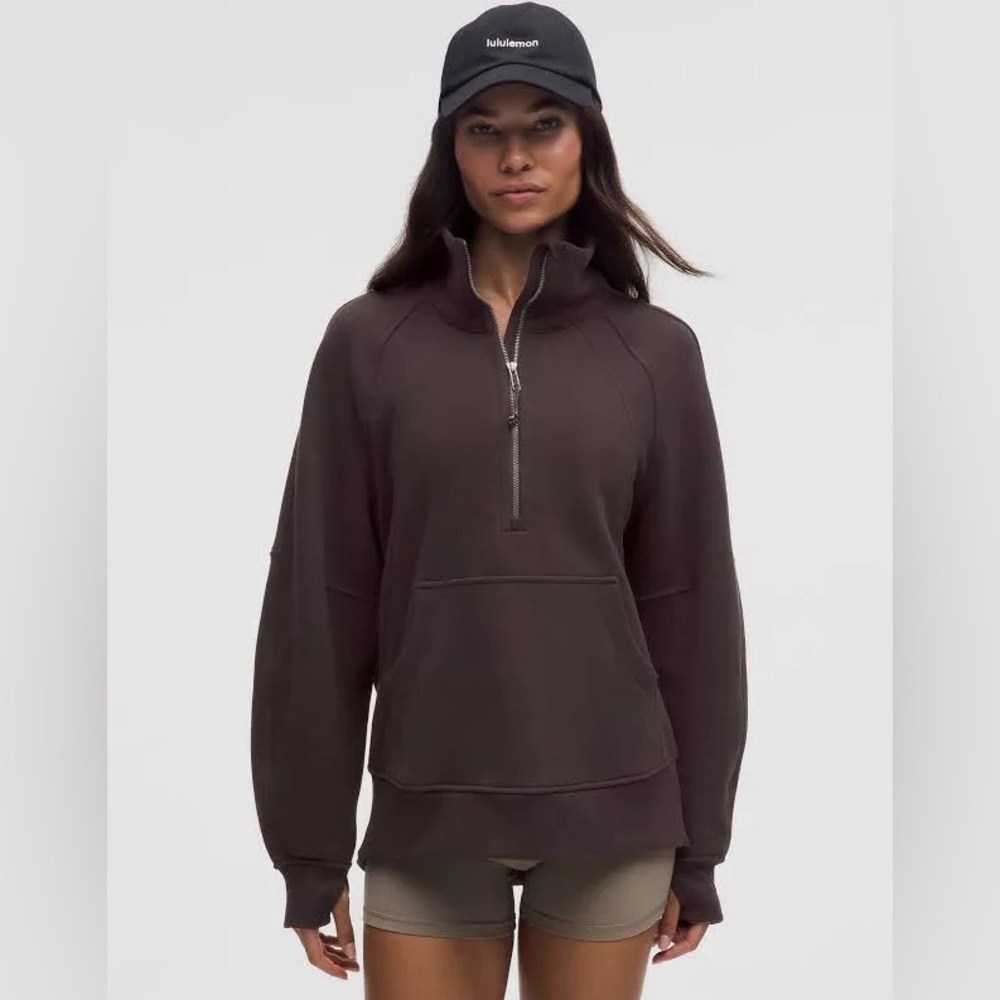 lululemon Scuba Oversized Funnel Neck Half-Zip  *Long*